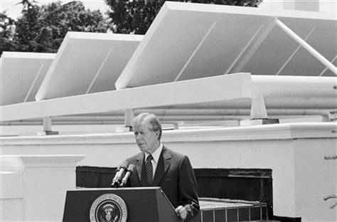 jimmy-carter-the-white-house-and-solar-panels