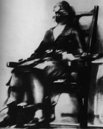 The execution of Ruth Snyder.