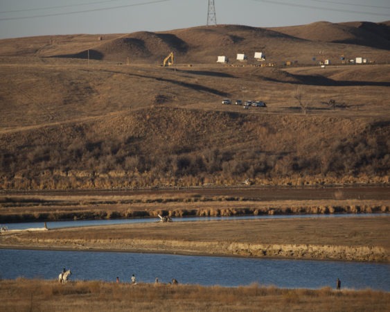 Dakota Access Pipeline construction 