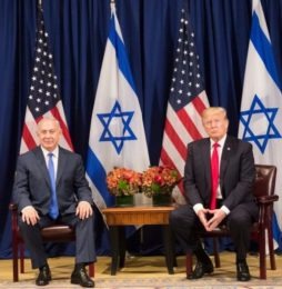 Donald Trump and Benjamin Netanyahu