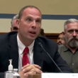 David Grusch testifying at House Government Operations Subcommittee hearing on UFOs in JULY 2023