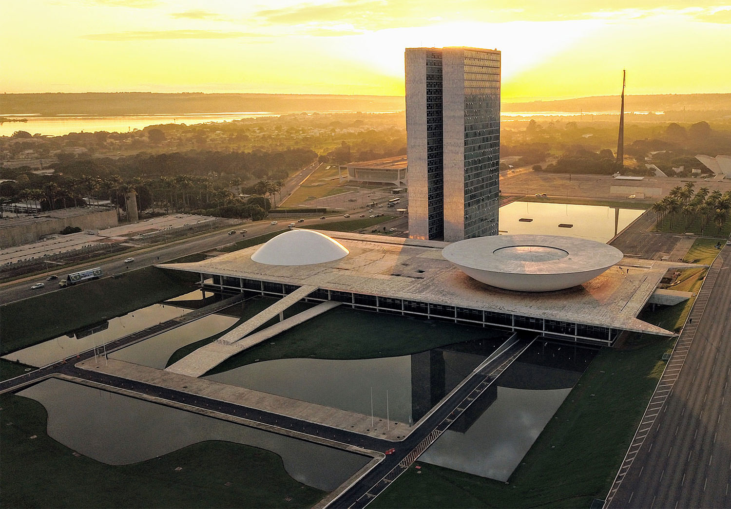 The National Congress, Brasilia, Brazil