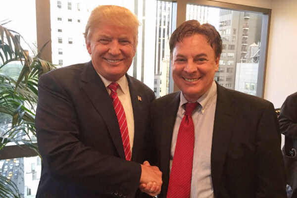 Lance Wallnau and Donald Trump, 2015 (Source: Facebook)