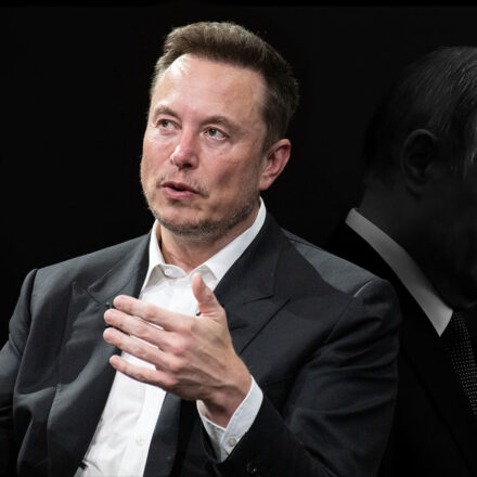 Elon Musk and Vladimir Putin