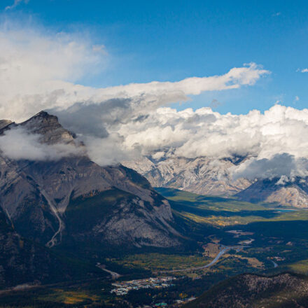 Photo: over looking Banff, Canada by Amber Hewitt ©2015