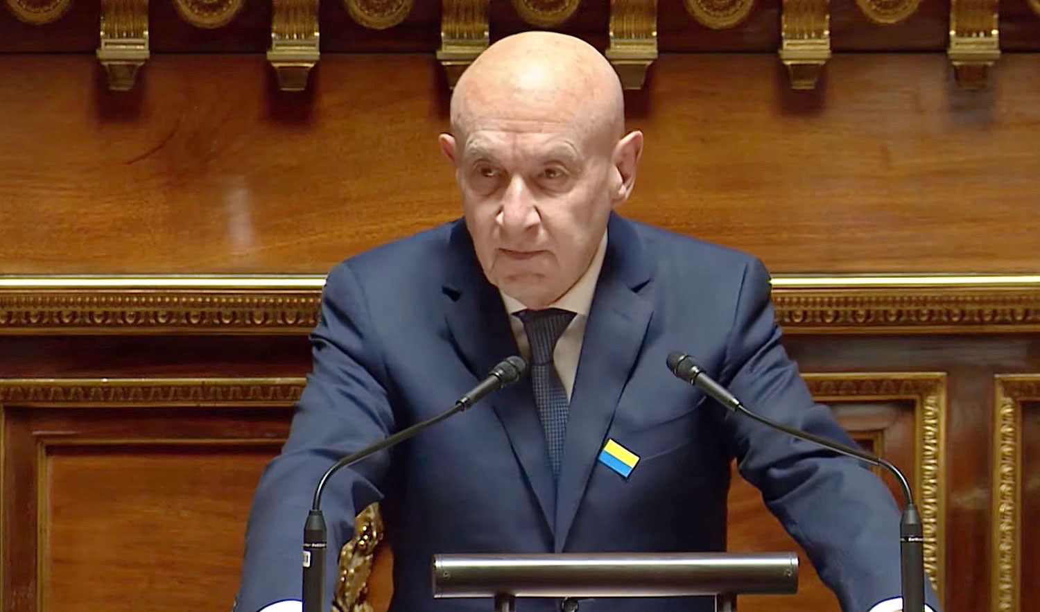 In France, Senator Claude Malhuret went viral after criticizing the United States' changing policy toward Ukraine and taking aim at President Donald Trump during a general session of the French Senate on March 4, 2025.