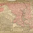 Map of Maryland, circa 1880. Includes the city of Washington, D.C.