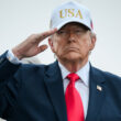 President Donald J. Trump and First Lady Melania Trump attend the Dignified Transfer of remains of six U.S. soldiers killed in an Iranian drone strike in Kuwait, Saturday, March 7, 2026, at Dover Air Force Base, Delaware. (Official White House Photo by Daniel Torok)